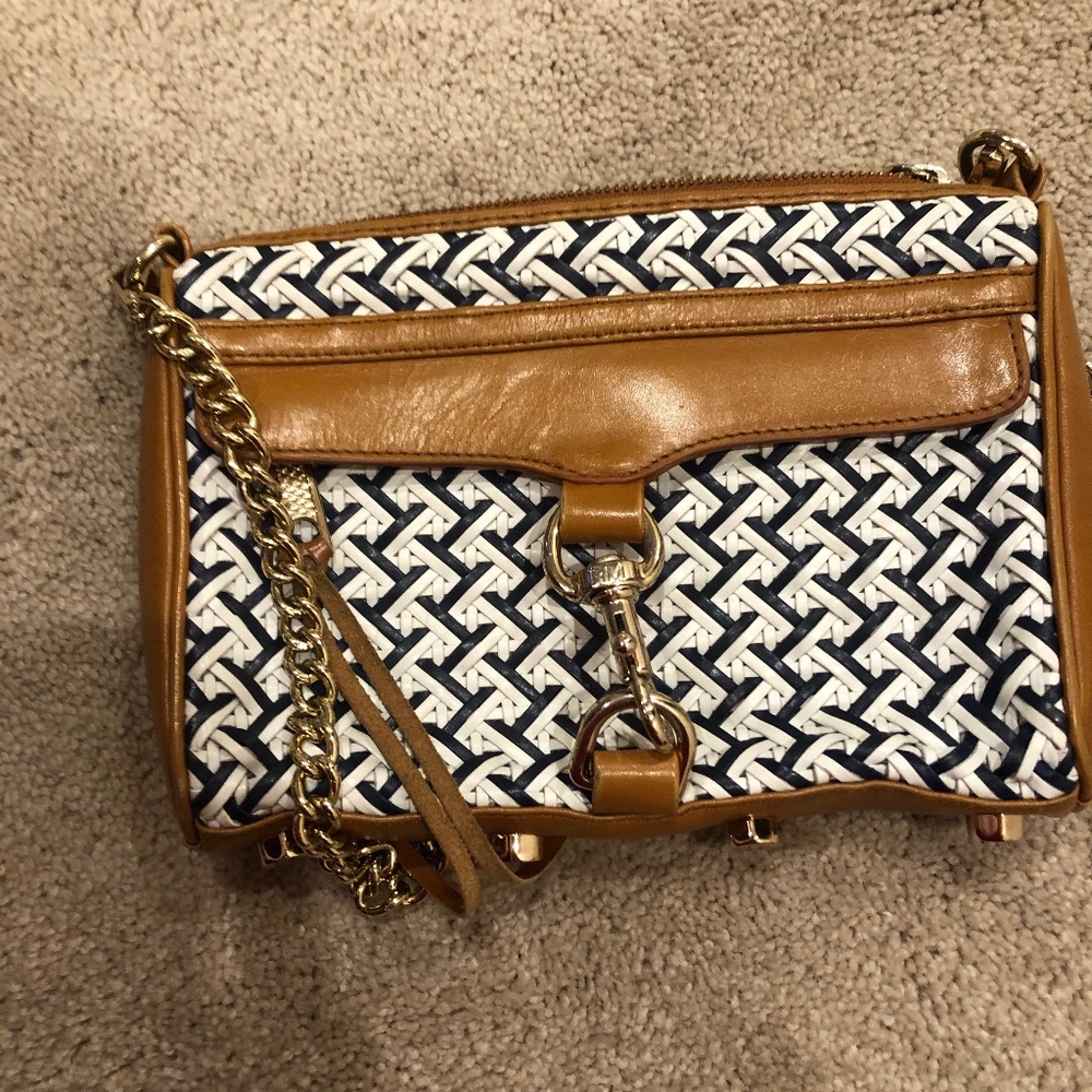 Rebecca Minkoff Mini Mac Lattice Leather Bag